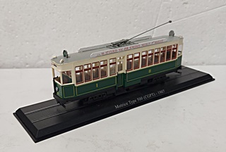 TRAMWAY A PERCHE ELECTRIQUE TYPE 500 PARIS 1/87