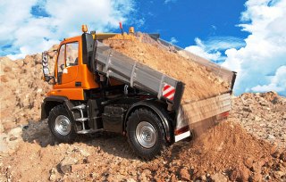 MERCEDES UNIMOG CHANTIER 1/12