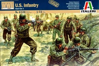 USA INFANTERIE ETE 1/72