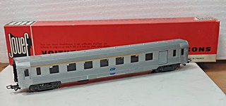 VOITURE AGD INOX SNCF 5593 1/87