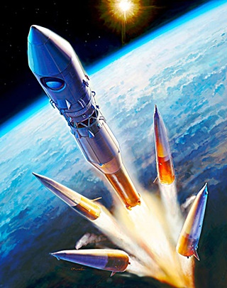 FUSEE VOSTOK ET ENGIN DE GAGARIN 1/144