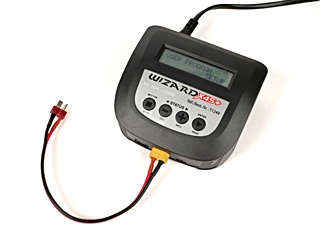 CHARGEUR RAPIDE WIZARD X4S+ Lipo 10A