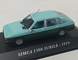 SIMCA 1308 JUBILE BICOLORE VERT CLAIR 1979 1/43