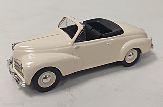 PEUGEOT 203 CABRIOLET BEIGE 1/43
