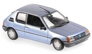 PEUGEOT 205 BLEUE 3P 1990 1/43