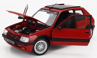 PEUGEOT 205 GTI ROUGE 1991 1/18