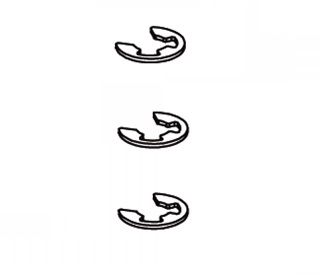 3 CIRCLIPS 4MM 505046