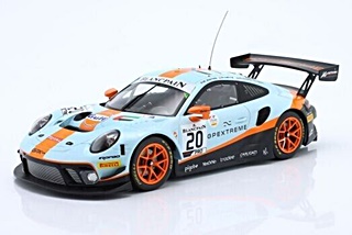 PORSCHE 911 GT3 R GULF 1ER SPA 2019 1/18