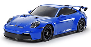 PORSCHE 911 GT3 TT02 4WD BLEUE 1/10