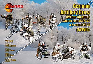 ALLEMAGNE ARTILLERIE HIVER 72142 1/72