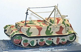 ALLEMAGNE BERGEPANZER TIGER POLOGNE 1944 1/43