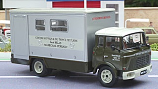 BERLIET GBK CHEVAUX 1967 1/43