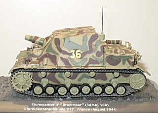ALLEMAGNE BRUMMBAR FRANCE 1944 1/43