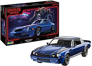 CHEVROLET CAMARO STRANGER THINGS EN SET 1/24