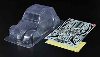 CARROSSERIE TRANSPARENTE CITROËN 2CV 1/10