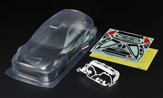 CARROSSERIE TRANSPARENTE FORD FOCUS RS 1/10