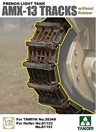 FRANCE CHENILLES SANS PATINS AMX 13 1/35