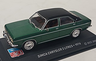 CHRYSLER 2 LITRES 1974 1/43