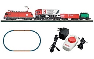 ANALOGIQUE TAURUS OBB ET 3 WAGONS HO