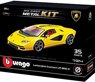LAMBORGHINI COUNTACH LPI 800 KIT METAL 1/24