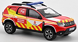 DACIA DUSTER POMPIERS DE MOSELLE 1/43