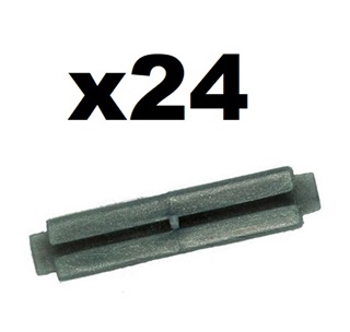 24 ECLISSES ISOLANTES POUR RAIL HO