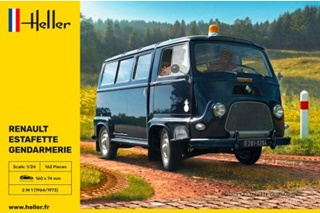 RENAULT ESTAFETTE GENDARMERIE 2 VERSIONS 1/24