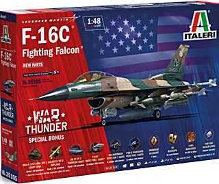 LOCKHEED MARTIN F16C FIGHTING FALCON WAR THUNDER 1/48