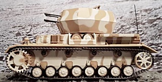 ALLEMAGNE FLAKPANZER WIRBELWIND FRANCE 1945 1/43