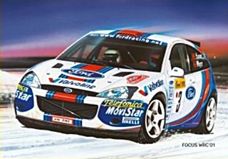 FORD FOCUS WRC 2001 EN SET 1/43