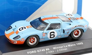 FORD GT 40 GULF ICKX LM69