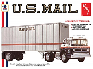 FORD C900 ET REMORQUE US MAIL 1/25