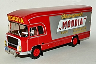 BERLIET GBK6 MONDIA 1/43