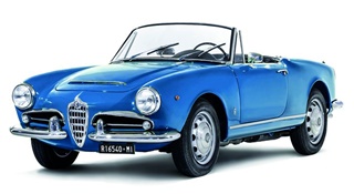 ALFA GIULIA 1600 SPIDER 1/24