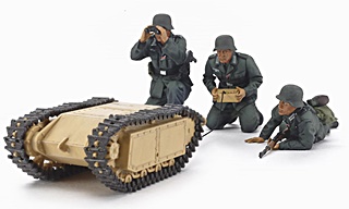 ALLEMAGNE ENGIN EXPLOSIF GOLIATH ET SON EQUIPE 1/35