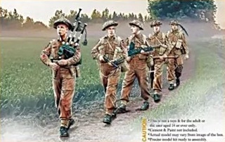 ECOSSE INFANTERIE CORNEMUSE WWII 1/35