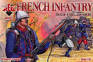 FRANCE INFANTERIE 1900 REVOLTE DES BOXEURS 1/72