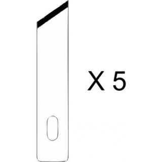 5 LAMES DE SCALPEL BISEAU LARGES