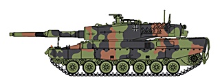 ALLEMAGNE LEOPARD 2A4 WAR THUNDER 1/35