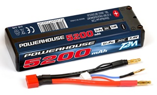 ACCU LiPo 7,4V 5200 Mah 30C PRISE DEAN