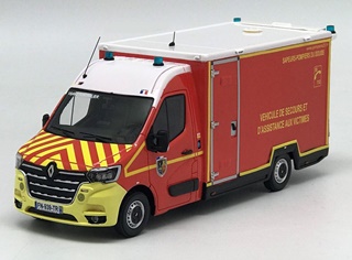 RENAULT MASTER VSAV 25 2019 POMPIERS 1/43