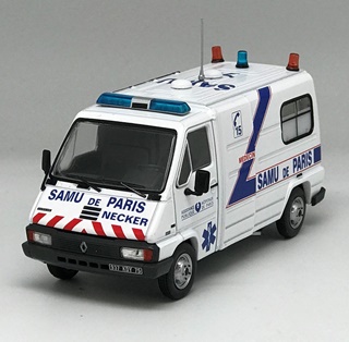 RENAULT MASTER SAMU DE PARIS 1/43