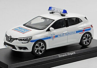 RENAULT MEGANE POLICE MUNICIPALE 2016 1/43