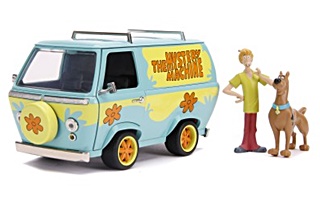 MYSTERY MACHINE ET 2 FIGURINES 1/24