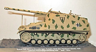 ALLEMAGNE NASHORN 8.8CM ITALIE 1944 1/43