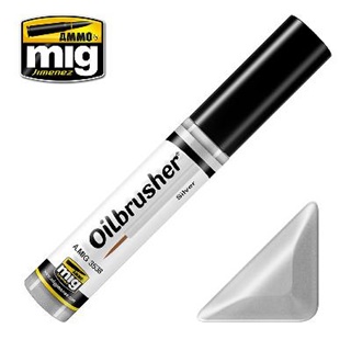 PINCEAU OILBRUSHER ARGENT 10ml HUILE