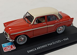 SIMCA ARONDE P60 ELYSEE 1960 1/43