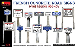 FRANCE PANNEAUX ROUTIERS BETON PARIS 35659 1/35
