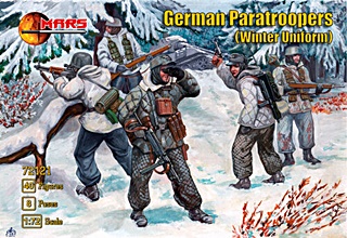 ALLEMAGNE PARACHUTISTES HIVER 72121 1/72