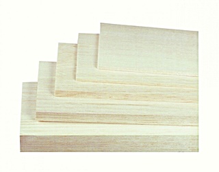 PLANCHETTE DE BALSA 1000x100x1MM